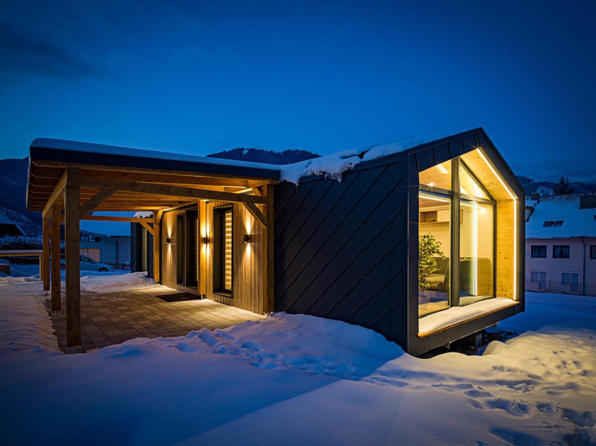 Chalet Stuhleckblick-Ferienhaus Direkt An Der Piste Und Mit Eigener Sauna Spital am Semmering Exterior foto