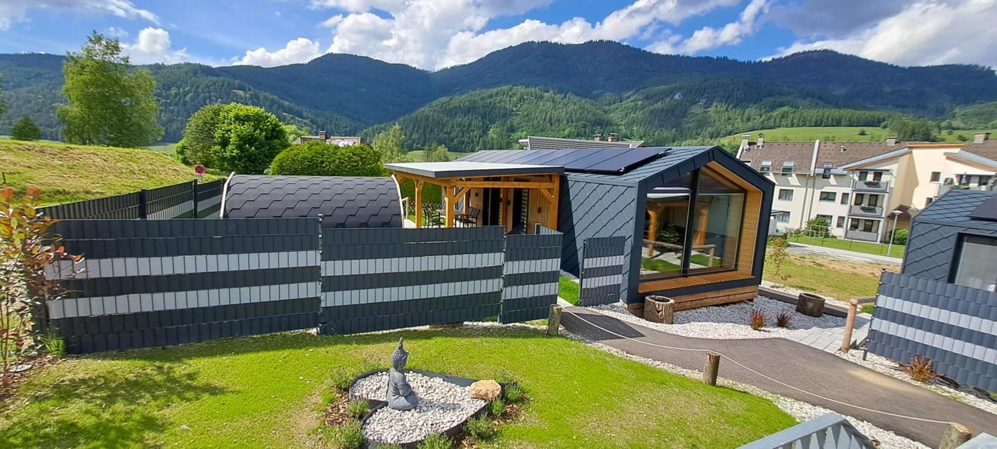 Chalet Stuhleckblick-Ferienhaus Direkt An Der Piste Und Mit Eigener Sauna Spital am Semmering Exterior foto