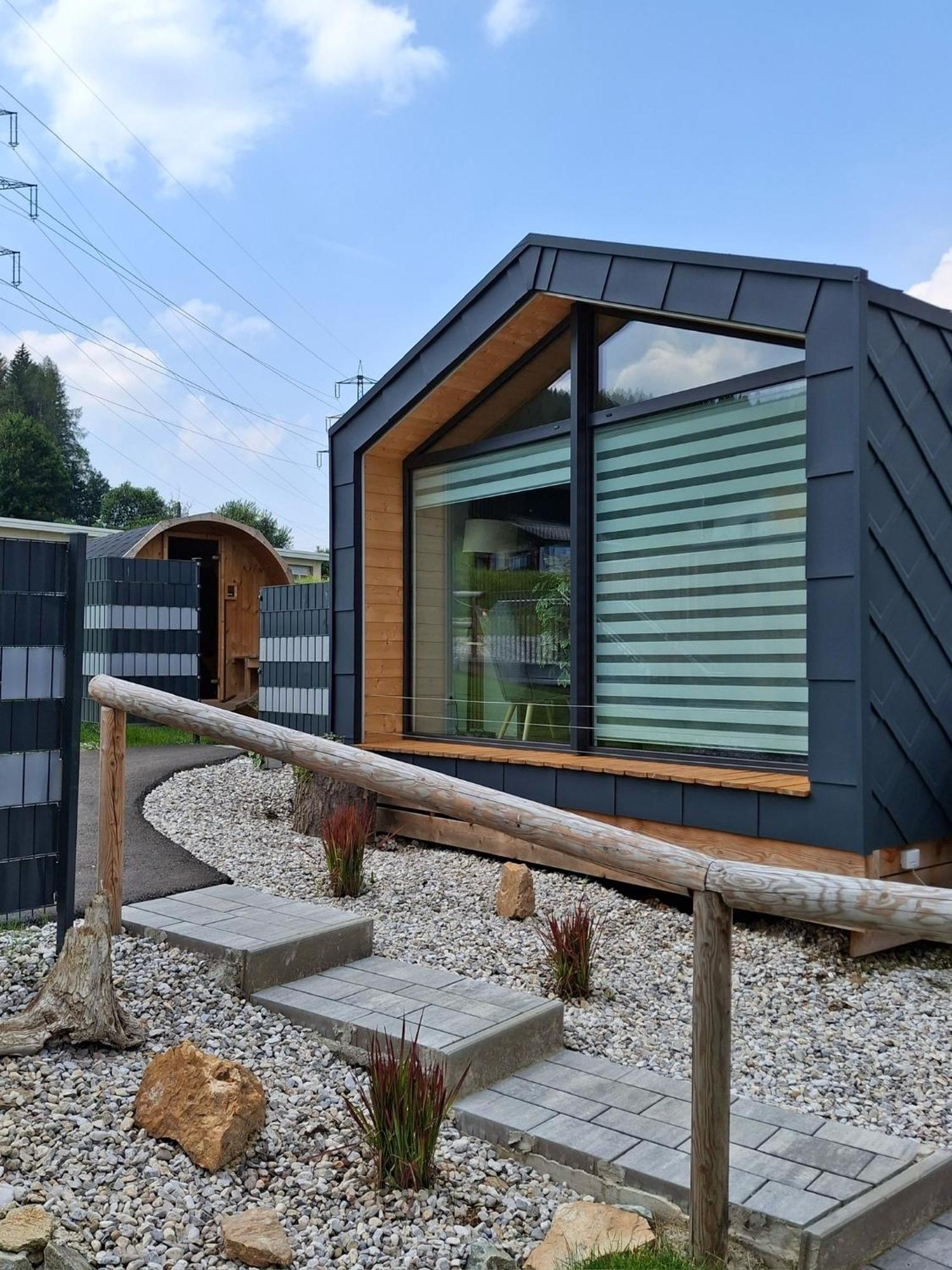 Chalet Stuhleckblick-Ferienhaus Direkt An Der Piste Und Mit Eigener Sauna Spital am Semmering Exterior foto